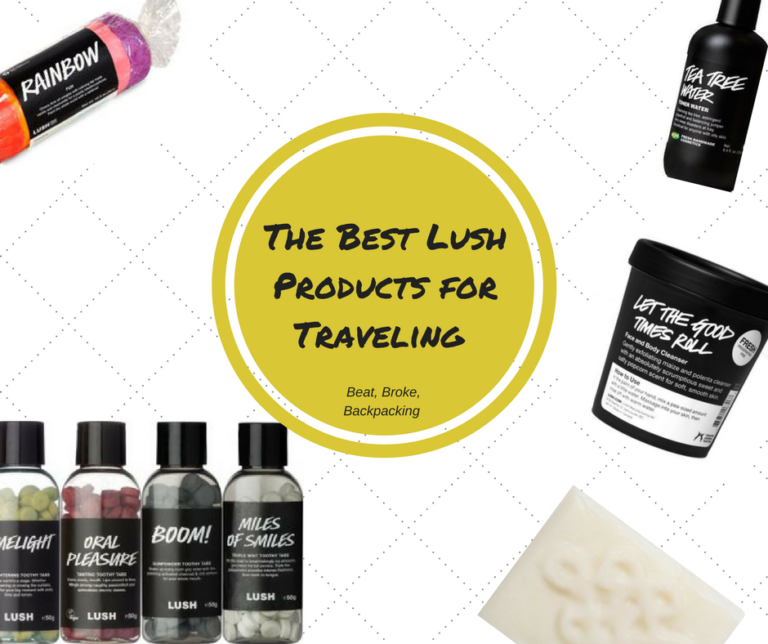 Review The Best Lush Products for Traveling