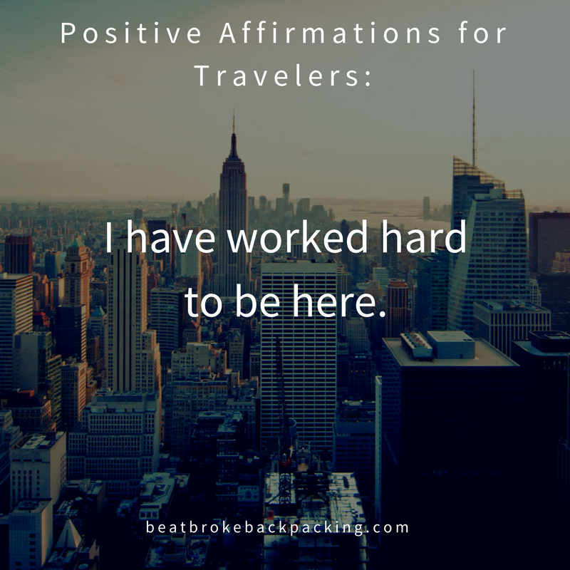 positive affirmations for travelers