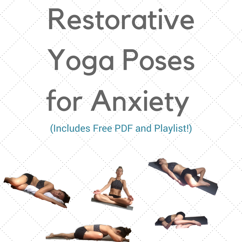 Restorative Yoga Poses for Beginners Practice At Home 