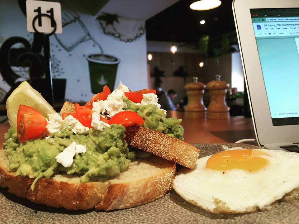 Brunch at Campos Coffee Roasters in Carlton, Victoria. Melbourne cafes with free wifi