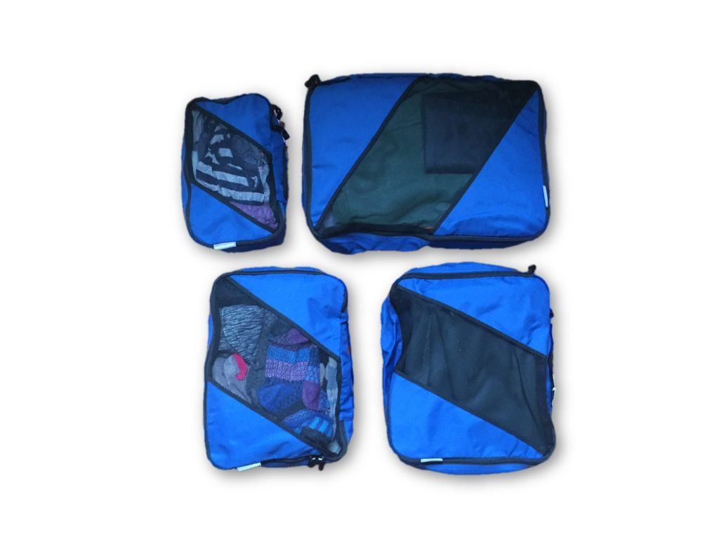 milepro travel packing cubes